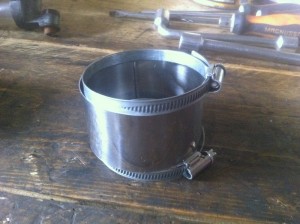 normalement avec un cercle inox ce sera encore mieux