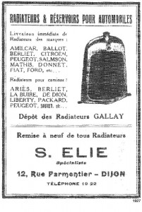 Elie et fils, Dijon et Saint Apollinaire